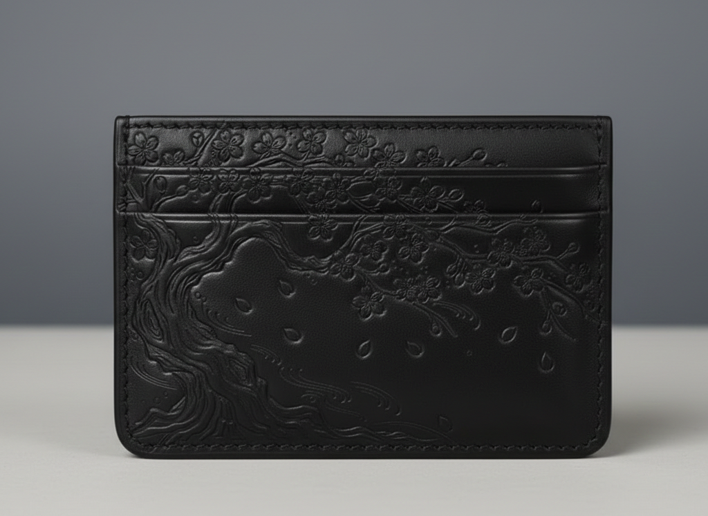Blossom Wallet - Noir