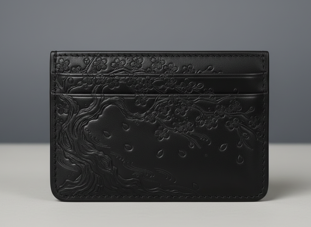 Blossom Wallet - Noir