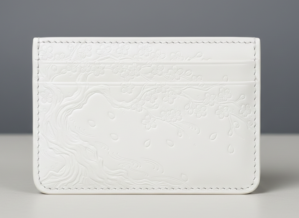 Blossom Wallet - Blanc