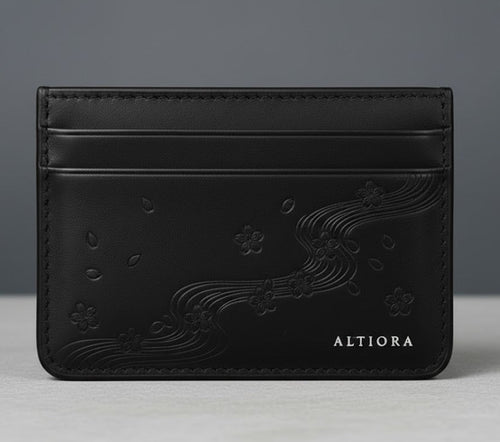 Blossom Wallet - Noir