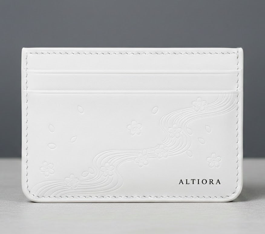 Blossom Wallet - Blanc